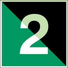 Glow-in-the-dark safety sign