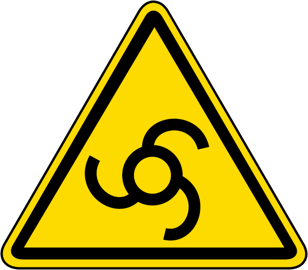 Automatic Start Up Warning Label