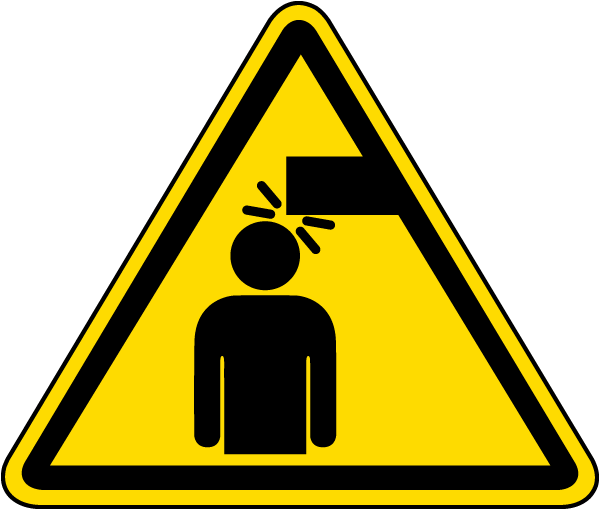 Low Clearance Warning Label